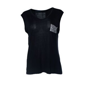 Philipp Plein, sleeveless top with strass pocket